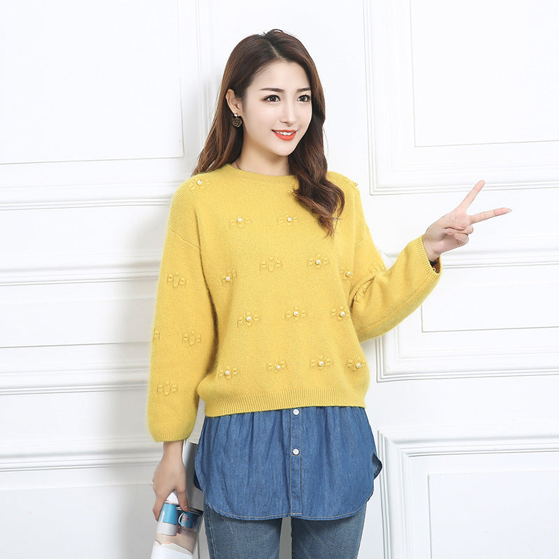 Napxon winter Sweater Folds and Wears Inner Skirt With A Base Artifact